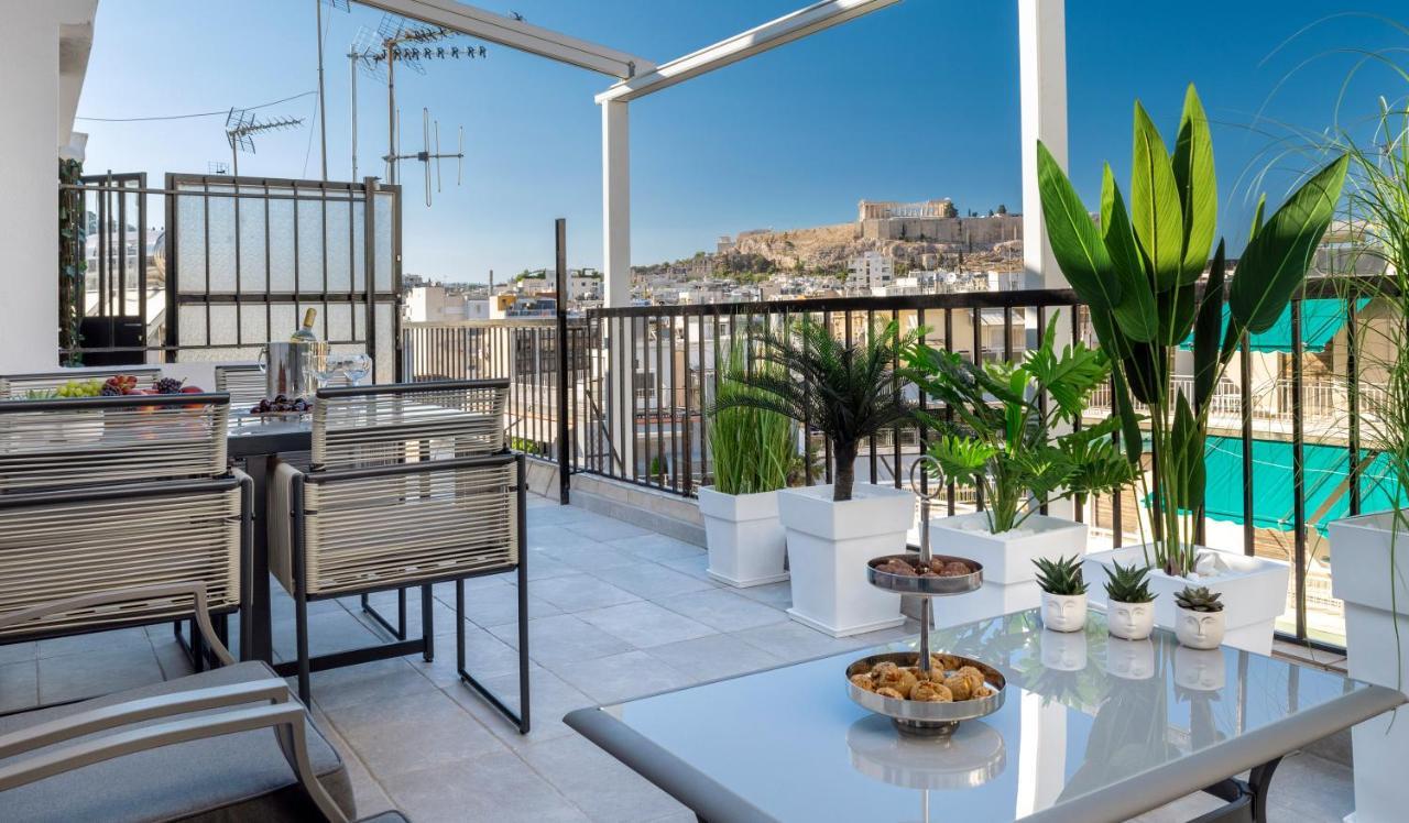 Acropolis Views Studio Apartment เอเธนส์ ภายนอก รูปภาพ